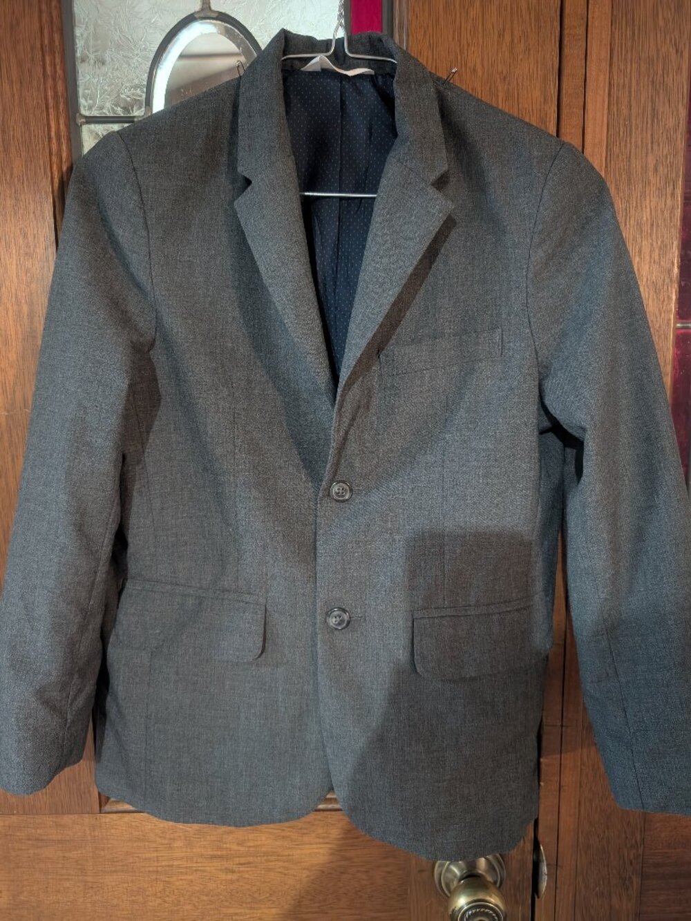 Boys tailored suit jacket, size 10